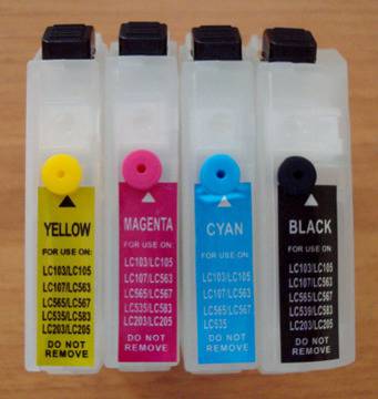 Зареждаеми или още презареждащи се мастилени касети за принтери Brother – LC223/ LC225 и LC227