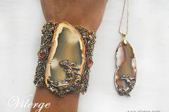 Идеи за луксозен новогодишен подарък 2017 с арт бижута жени и Коледа 2016