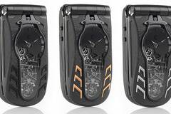 Уникален механичен часовник в мобилен телефон – механика на пеперудата