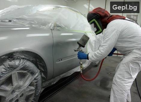 Цялостно пребоядисване на автомобил само за 800лв. вместо за 1100лв.