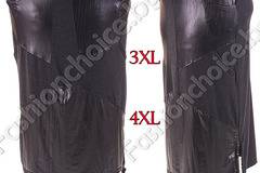 Разкошен модел дълга макси пола с ластик и джобчета