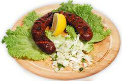 Пресен суджук на гребен