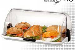 Малък бюфетен дисплей Bartscher – поднос с ролтоп капак