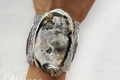 Винтидж бижута с естествен камък и гривни за зима 2017 жени