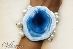 Вълшебни бижута с естествен камък и винтидж гривни за жени подаръци за Коледа2016