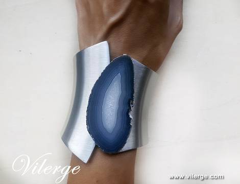 Модерна зимна колекция бижута 2017 и дизайнерски гривни с естествен камък подаръци за жени