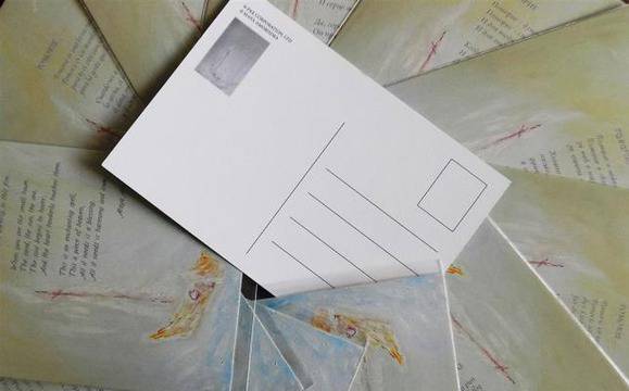 Стихотворение за Поморие краси пощенски картички на 6 езика