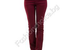 Плътен модел дамски панталон в два актуални десена