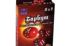Барбут 5 в 1 – игра със зарове
