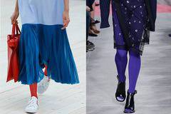 Крачета, облечени в цвят