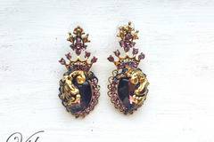 Луксозна винтидж колекция обеци за сезон Зима 2017 и Коледа 2016 подаръци