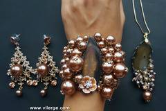 Романтична бижутерия естествени камъни с колекция за сезон Есен 2017