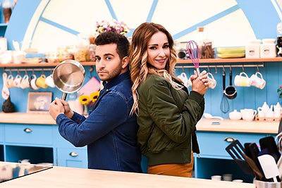 Алекс Раева и Рафи Бохосян водещи на новото кулинарно шоу Bake Off