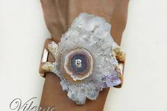 Модна колекция 2017 с модерни бижута за абитуриенти и гривни за балове Аметист