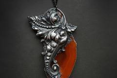 Модни бижута и винтидж колиета с естествен камък за жени за пролет 2017