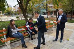 Президентска кампания 2016 г. – обиколка в Приморско и Китен