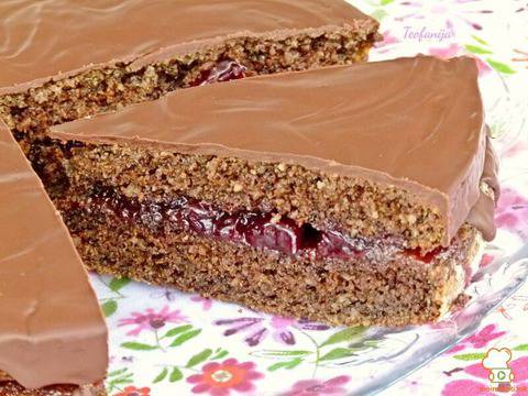 Торта с червено вино