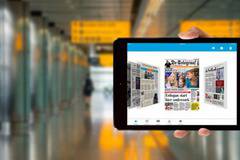 Вестници и списания в самолета с новото приложение KLM Media