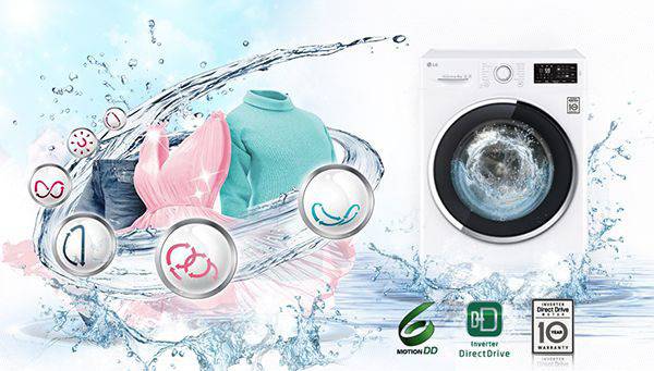 Пералня със сушилня LG