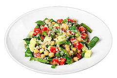 Салата нахуд с авокадо