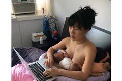 ВИЖТЕ снимката, която взриви социалните мрежи и показа на всички, че майчинството не може да те спре! (УНИКАЛНО)