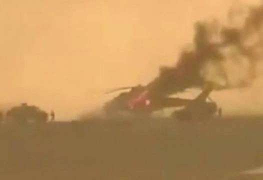 Ислямска държава свали хеликоптер на Русия в Палмира! (ВИДЕО)