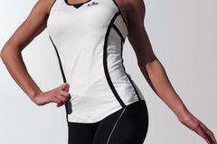 Дамски спортен потник Trenerbg Gym Wear (бял)