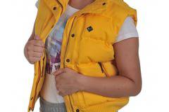 NIKE Trail Runner Padded Gilet Yellow ДАМСКА ГРЕЙКА