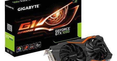 Видео карта GIGABYTE GeForce GTX 1050