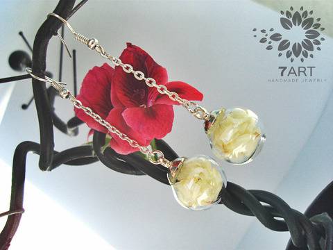 Кокетни Ефектни Обици Flowers