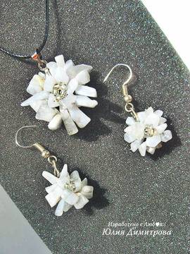 Бижута с Халцедон Euphoria