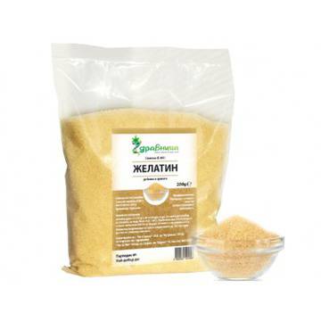 Желатин, свински, за здрави стави – 200 гр.