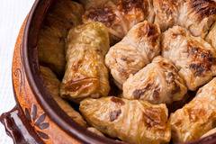 Зелеви сарми със свинско