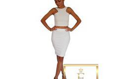 Елегантен сет – топ и пола