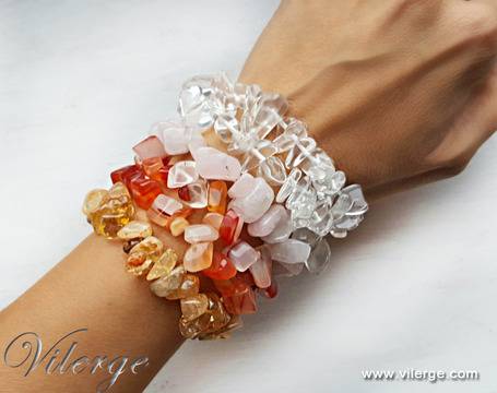 Мода в бижутата с естествен камък и тенденция за сезон пролет-лято 2017