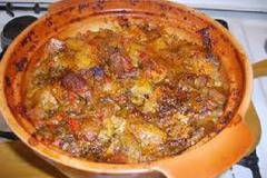 Пилешко с гъби и пушено сирене