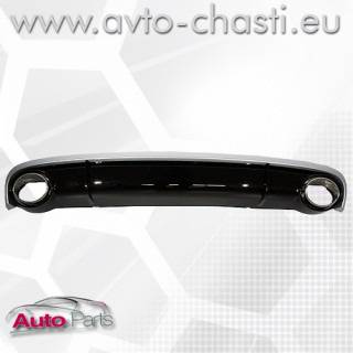 Заден дифузьор за AUDI A7 4G от 2010 г. до 2014 г. Двоен дифузьор за AUDI A7 4G