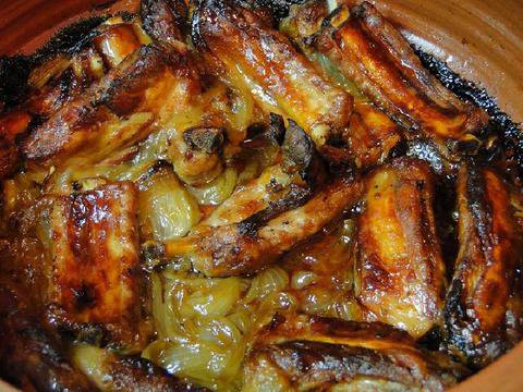 Свински ребра с праз