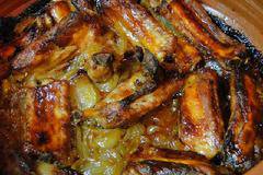 Свински ребра с праз