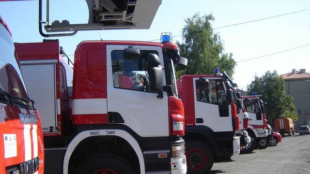 Голям пожар в центъра на Силистра, няма пострадали