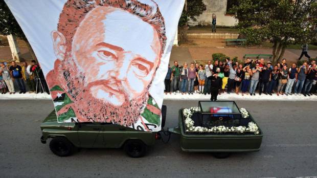 Куба се прости с Фидел Кастро