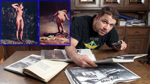 Ева Браун изплува гола на тайни снимки