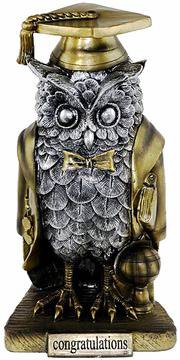 Фън Шуй статуетка. Фигура от полирезин на сова – 34 см. Модел S-8102-4674