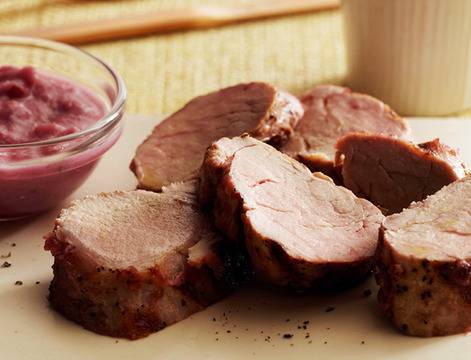 Печено свинско бон филе