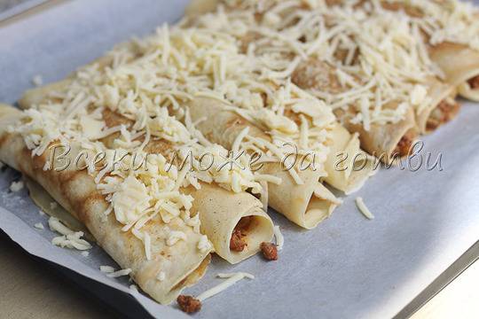 Най-вкусните палачинки с кайма и кашкавал – вижте рецептата!