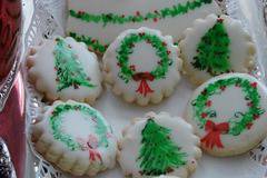 Коледни сладки и красиви празнични сладкиши
