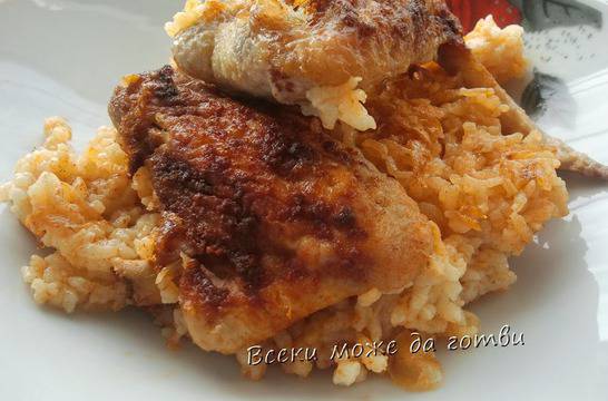 Ориз с пилешки крилца – вижте тази лесна рецепта на фурна