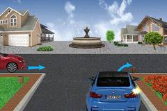 Правило за предимство на дясностоящия и нерегулирано кръстовище