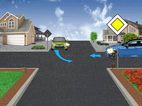 Правила за преминаване през регулирано кръстовище