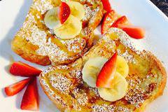 Пухкави пържени филийки с брашно